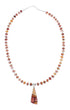 Navajo Oyster Shell Genuine Sterling Silver Bead Necklace Set JX130643